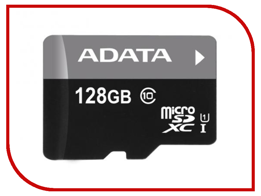   128Gb - A-Data Premier MicroSDXC Class 10 UHS-I AUSDX128GUICL10 85-R