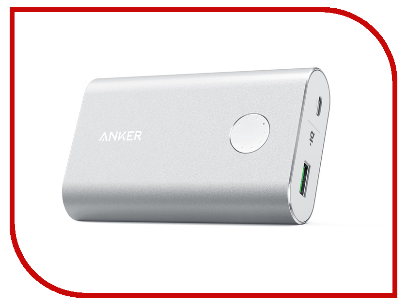  Anker PowerCore+10050 mAh Quick Charge 3.0 Silver