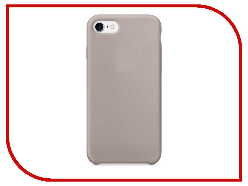   APPLE iPhone 7 Silicone Case Gray MQ0L2ZM / A