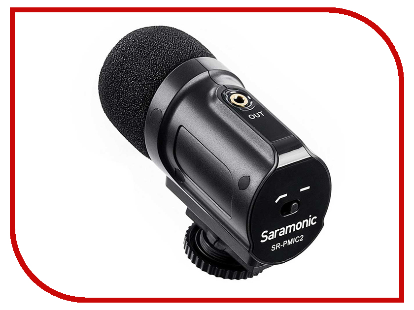 микрофоны для фотоаппаратов SR-PMIC2  Микрофон Saramonic SR-PMIC2