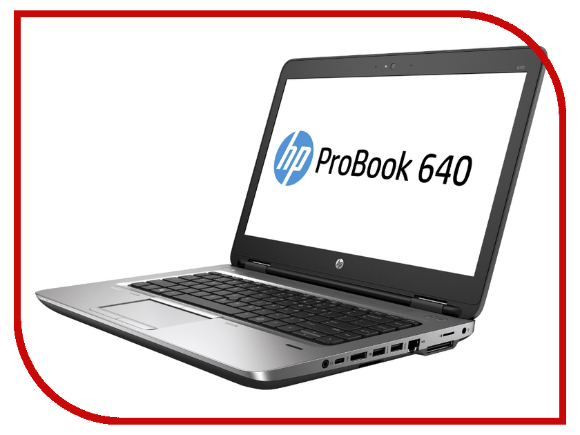  HP ProBook 640 G2 T9X04EA (Intel Core i5-6200U 2.3 GHz / 8192Mb / 128Gb SSD / DVD-RW / Intel HD graphics / Wi-Fi / Bluetooth / Cam / 14 / 1920x1080 / Windows 7 64-bit)