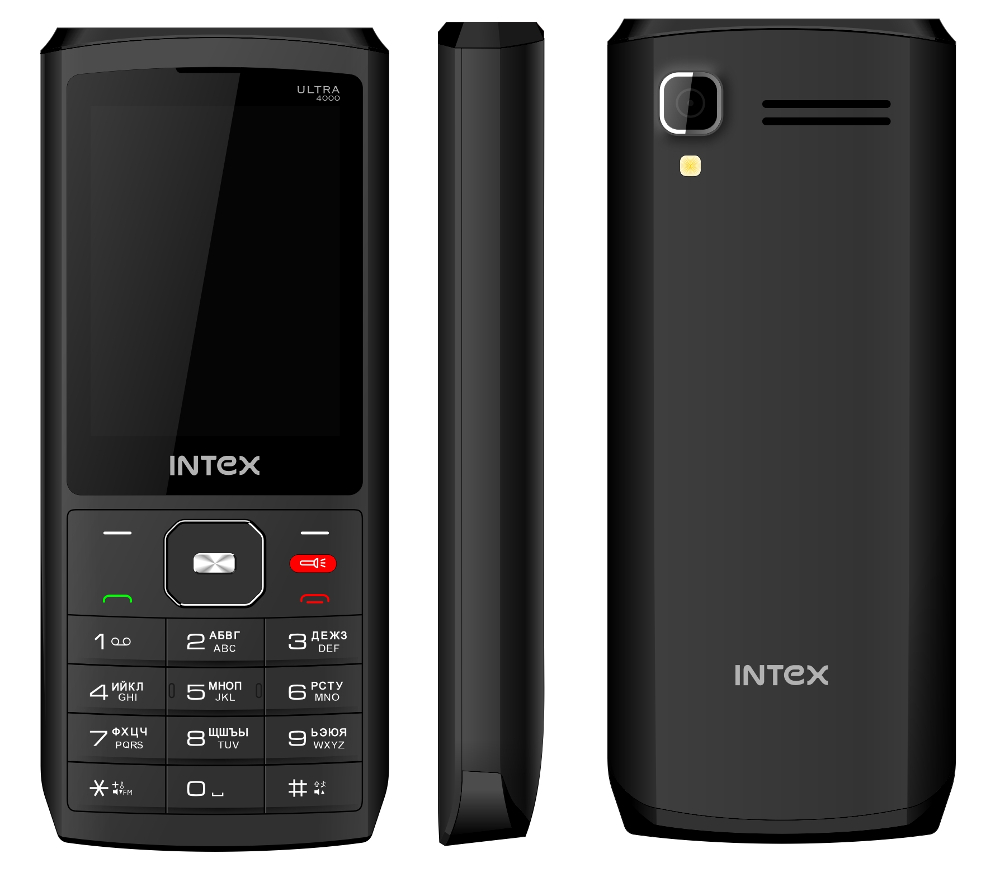 Сотовый телефон Intex Ultra 4000 Black