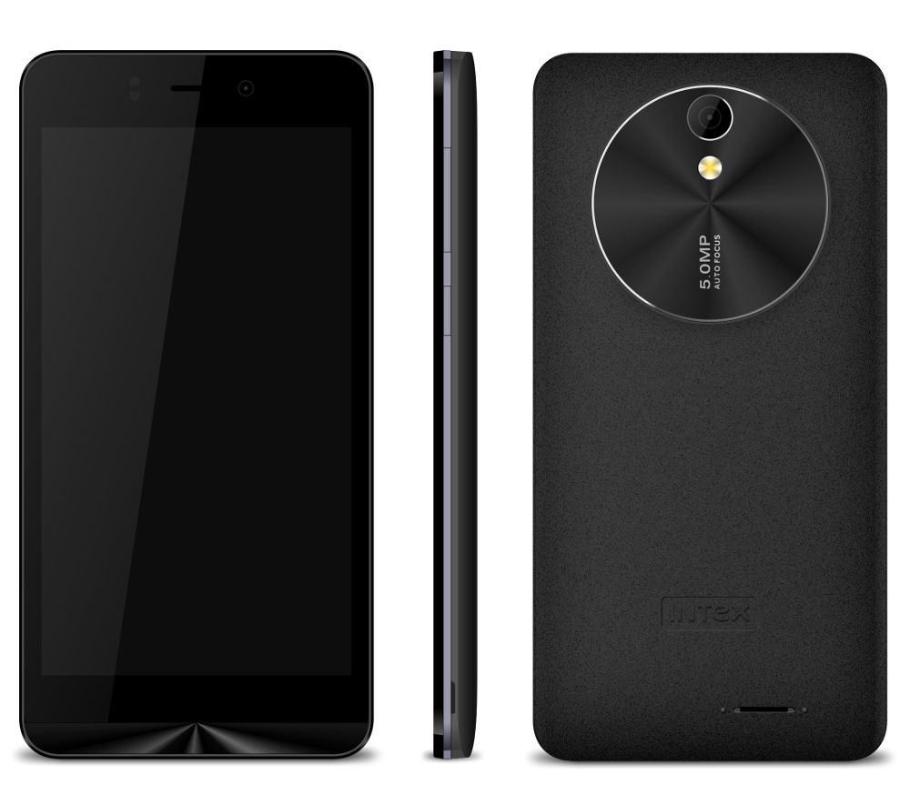 Сотовый телефон Intex Aqua Ring Black