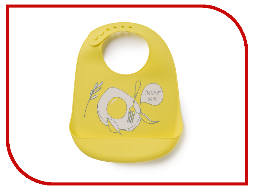 фото Нагрудник Happy Baby Bib Pocket Yellow 16006 4650069782339