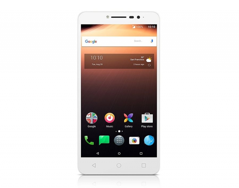 Сотовый телефон Alcatel 9008D A3 XL White-Silver