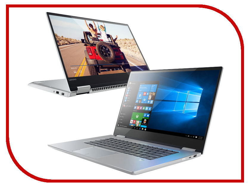  Lenovo Yoga 720-15IKB 80X70031RK (Intel Core i5-7300HQ 2.5 GHz / 8192Mb / 256Gb / No ODD / nVidia GeForce GTX 1050 4096Mb / Wi-Fi / Bluetooth / Cam / 15.6 / 1920x1080 / Touchscreen / Windows 10 64-bit)