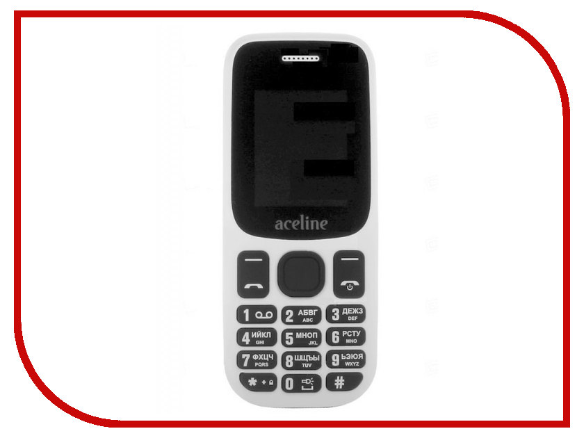 Сотовый телефон Aceline FL1 White