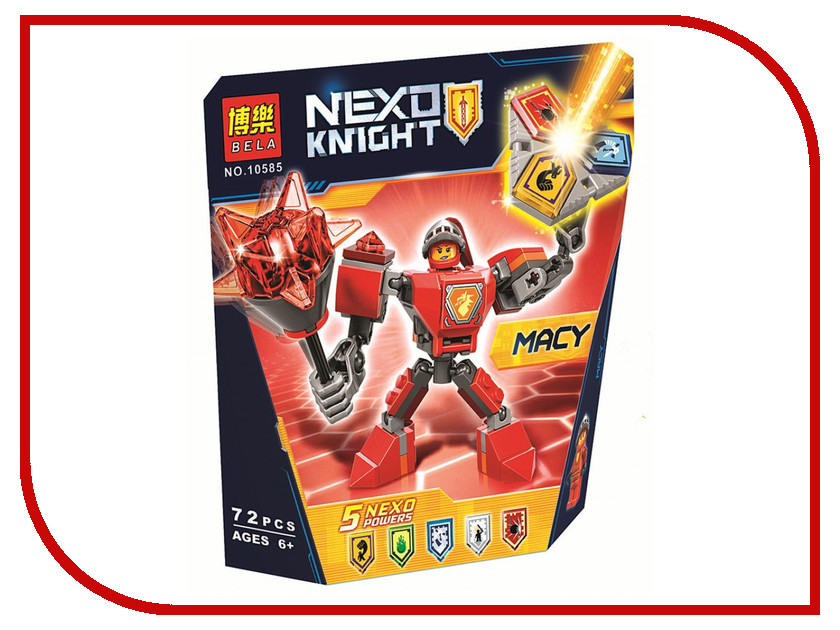  Bela Nexo Knights    72 . 10585