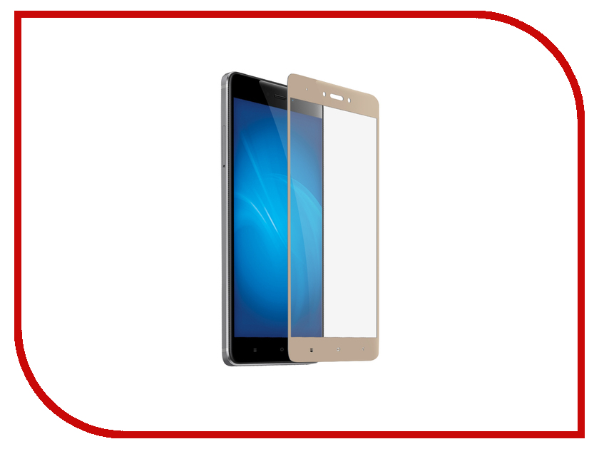 Аксессуар Защитное стекло Xiaomi Redmi Note 4 / 4 PRO Svekla Full Screen Gold ZS-SVXIREDN4-FSGO