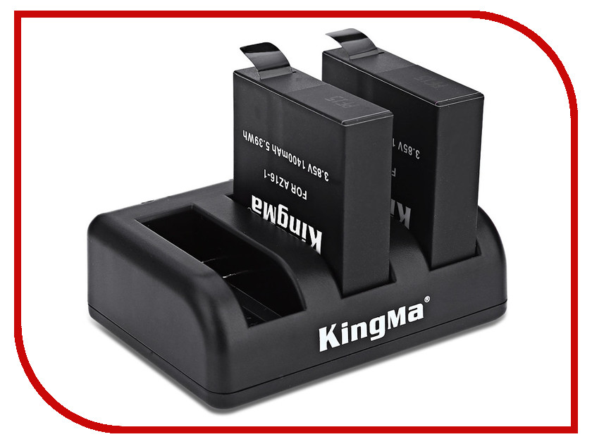  Apres Kingma Triple Battery Charger BM038 for Xiaomi Yi 4k Camera