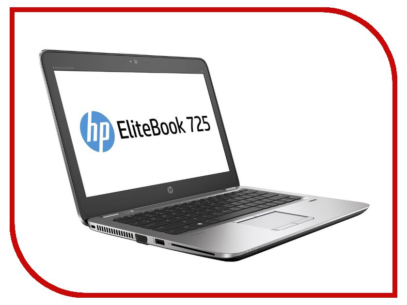  HP EliteBook 725 G3 P4T48EA (AMD A10-8700B 1.8 GHz / 4096Mb / 500Gb / No ODD / AMD Radeon R6 / Wi-Fi / Bluetooth / Cam / 12.5 / 1366x768 / Windows 7 64-bit)