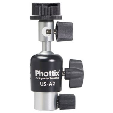 Phottix Стойка студийная Phottix A2 - поворотная стойка для вспышки и зонта-отражателя 87207