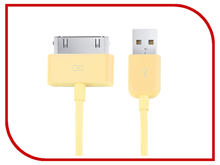  Readyon USB - Lightning 15cm Yellow RD-030401