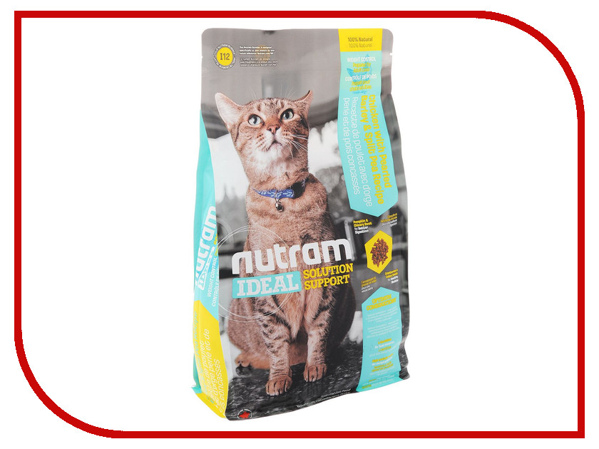 Корм Nutram Weight Control Cat Курица 1.8kg для кошек контроль веса CKK98250