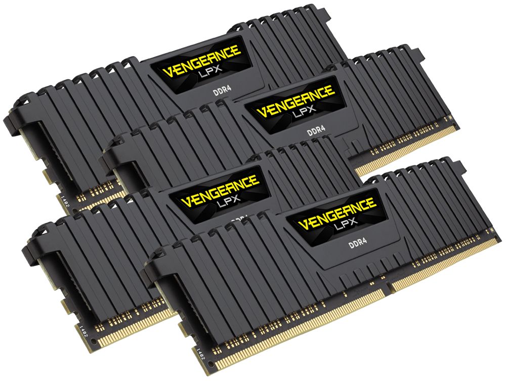 Модуль памяти Corsair Vengeance LPX DDR4 DIMM 2133MHz PC4-17000 CL15 - 32Gb KIT (4x8Gb) CMK32GX4M4A2133C15, CMK32GX4M4A2133C15
Модуль памяти Corsair Vengeance LPX DDR4 DIMM 2133MHz PC4-17000 CL15 - 32Gb KIT (4x8Gb) CMK32GX4M4A2133C15, CMK32GX4M4A2133C15
