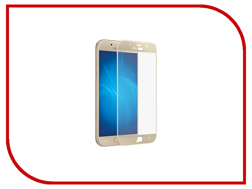    Samsung Galaxy A5 2017 Neypo 3D Full Glass Gold frame NG3D2933
