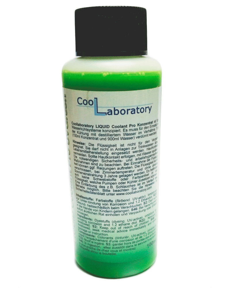 Концентрат жидкости для СВО Coollaboratory Liquid Coolant Pro 100ml Green CL-CP-UGR-C