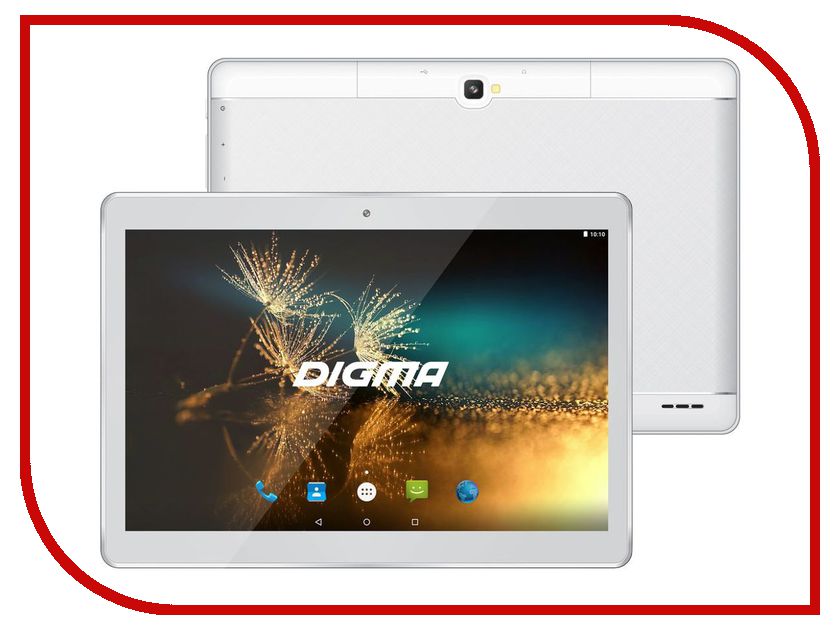  Digma Plane 1525 3G White PS1137MG (MediaTek MT8321 1.3 GHz / 2048Mb / 16Gb / GPS / 3G / Wi-Fi / Bluetooth / Cam / 10.1 / 1280x800 / Android) 475604