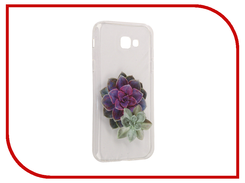   Samsung Galaxy A7 2017 With Love. Moscow Silicone Flower 2 5107