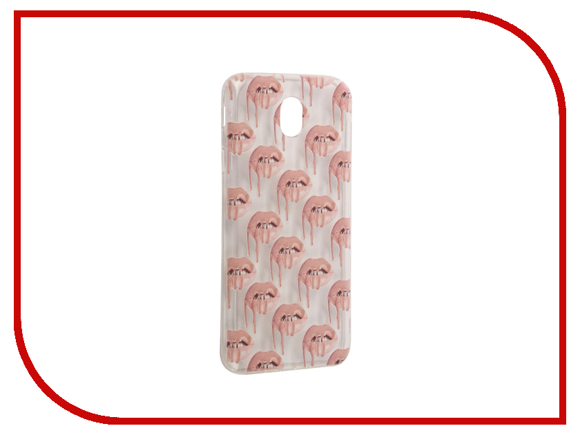   Samsung Galaxy J7 2017 With Love. Moscow Silicone Lips 2 5191