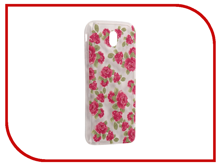  Samsung Galaxy J7 2017 With Love. Moscow Silicone Flower 5 5221