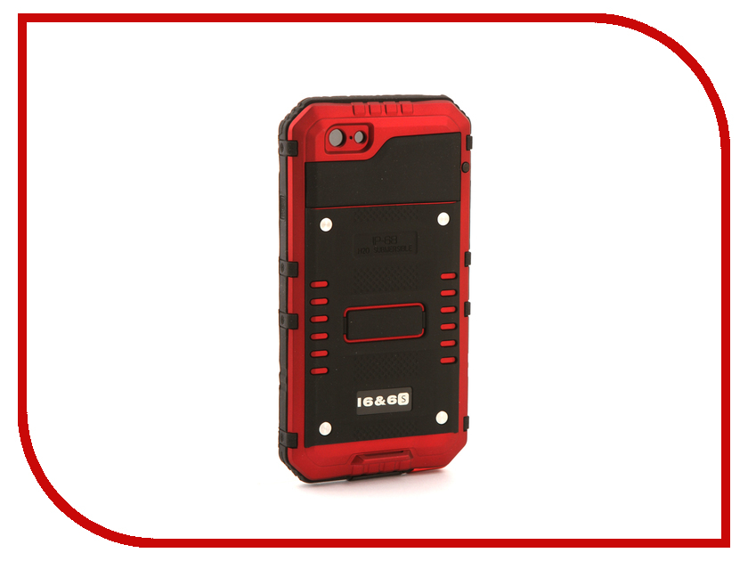 фото Аксессуар Чехол Luphie для iPhone 6 / 6S Wolf Warrior Red PX/LUPH-IPH6-WW rd