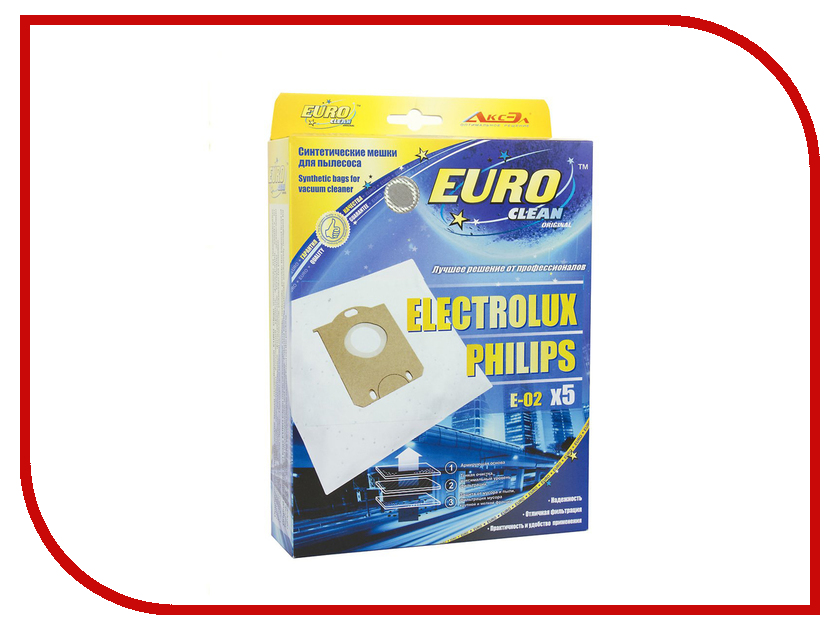 EURO Clean E-02 / 5 -  Electrolux S-Bag