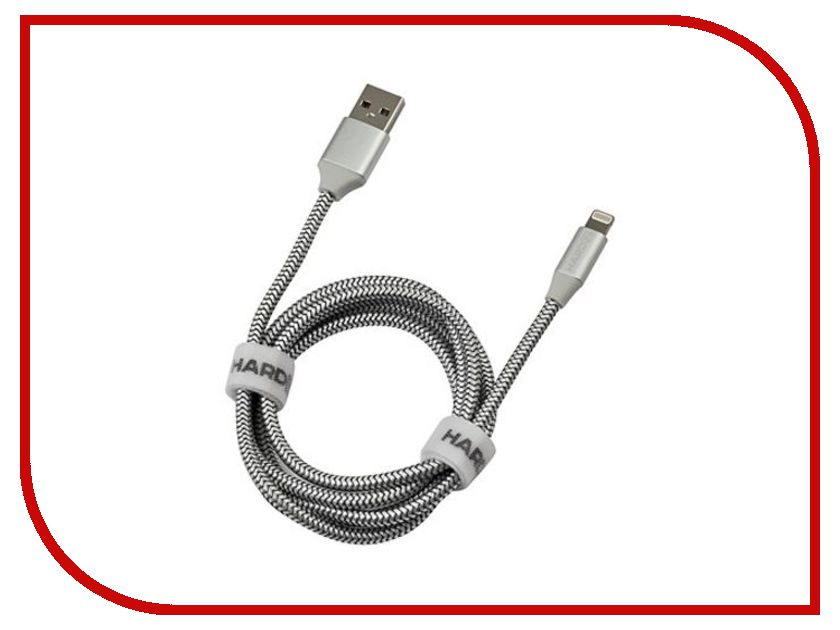 Аксессуар Hardiz Tetron MFI Lightning to USB Cable Silver HRD505201