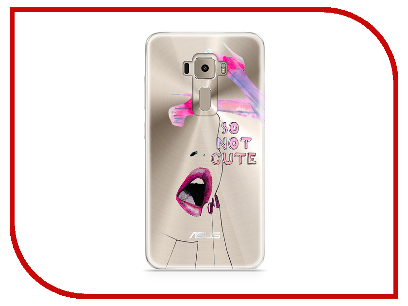 фото Аксессуар Чехол Asus ZenFone 3 ZE520KL With Love. Moscow Silicone So Not Cute 5910