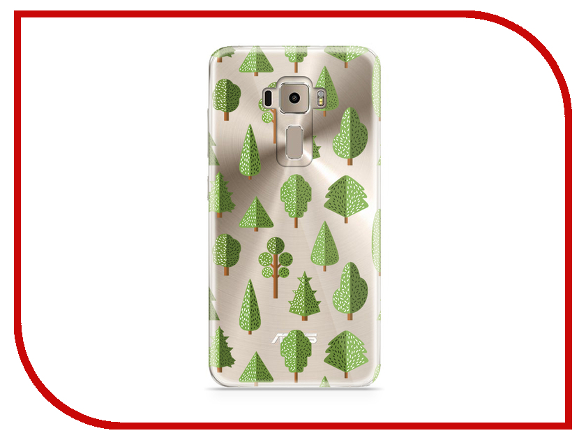 фото Аксессуар Чехол Asus ZenFone 3 ZE520KL With Love. Moscow Silicone Trees 5923