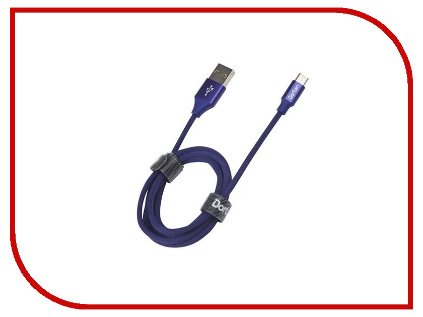  Dorten Canvas micro-USB to USB Dark-Blue DN128300