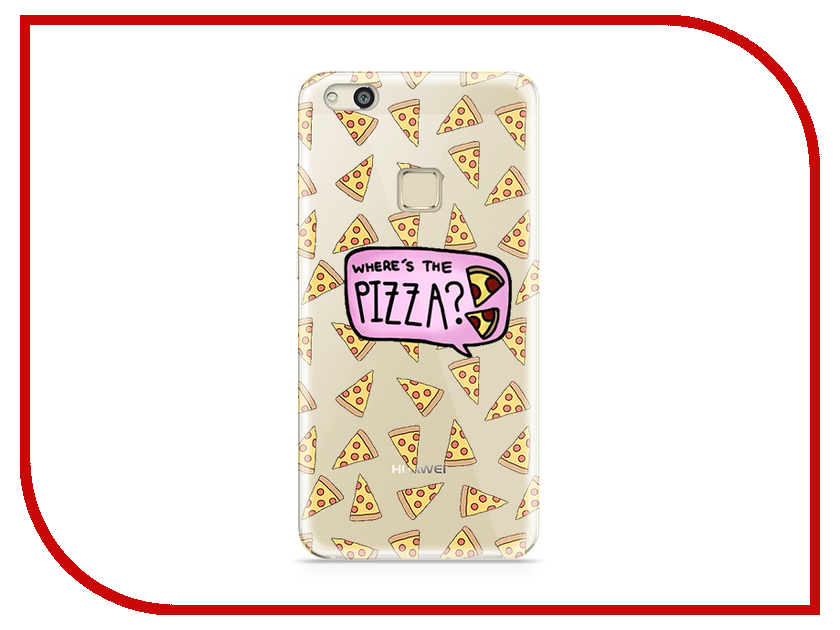   Huawei P10 Lite With Love. Moscow Silicone Pizza 6300