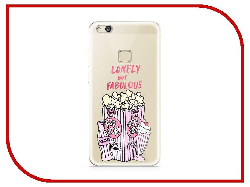   Huawei P10 Lite With Love. Moscow Silicone Popcorn 6301