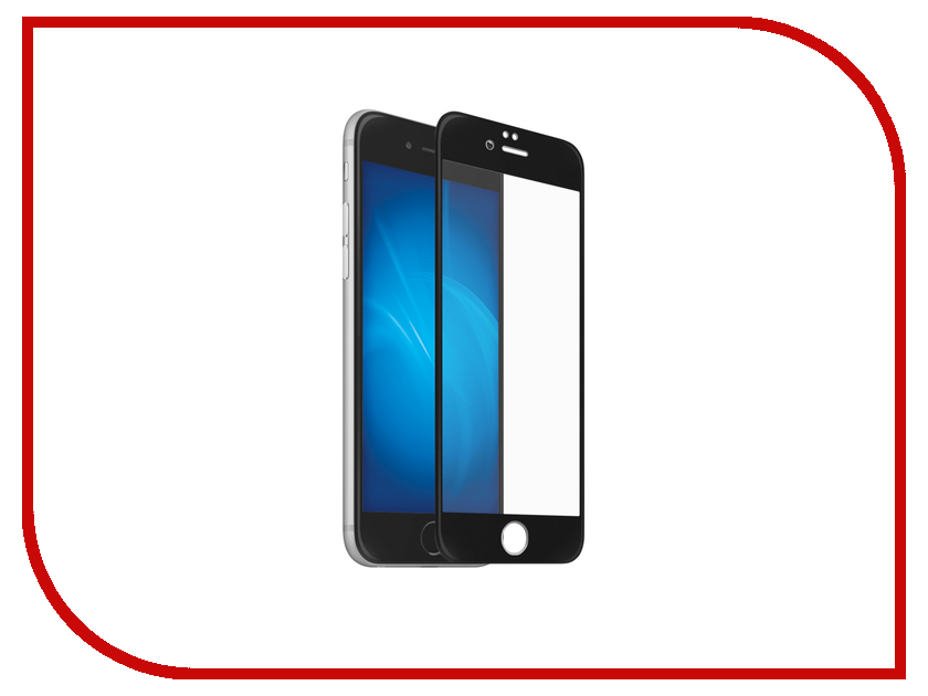    Litu 3D Arc Edge Glass iPhone 8 Black
