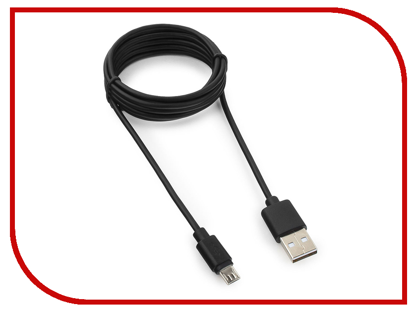   USB 2.0 Pro AM / microBM 5P 1.8m Black GCC-mUSB2-AMBM-1.8M