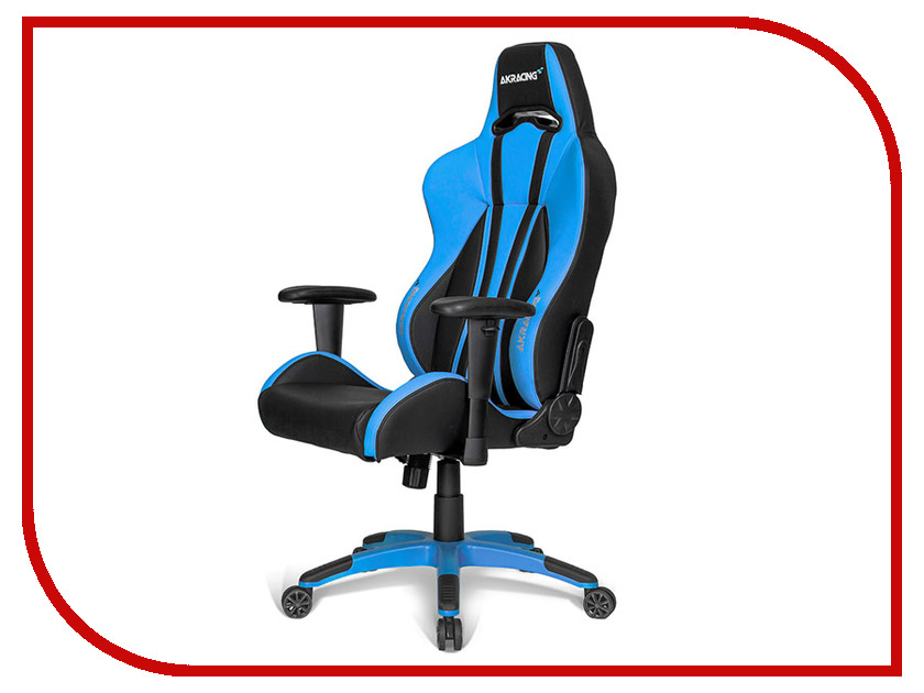 фото Компьютерное кресло AKRacing Premium Plus Black-Blue AK-PPLUS-BL