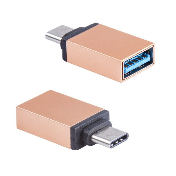 Аксессуар Blast USB 3.0 OTG - Type-C BMC-602 Gold 40046