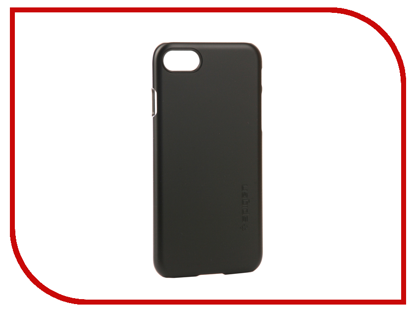 фото Аксессуар Чехол Spigen Thin Fit для APPLE iPhone 7 Black 042CS20427
