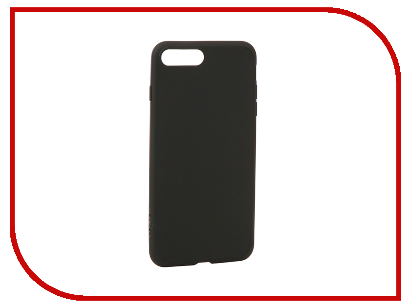 фото Аксессуар Чехол Spigen Liquid Crystal для APPLE iPhone 7 / 8 Plus Mat Black 055CS22234