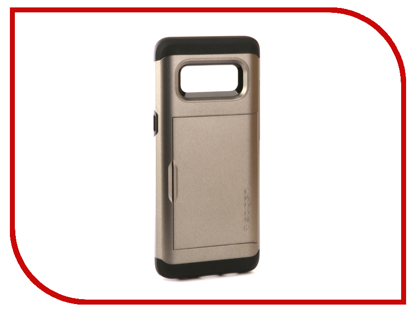 фото Аксессуар Чехол Spigen для Samsung Galaxy Note 8 Slim Armor CS Steel 587CS22071