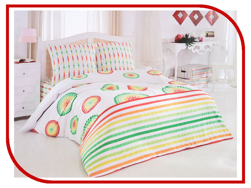 фото Постельное белье Tet-A-Tet Радуга Т-8060-04 Комплект Семейный Сатин
