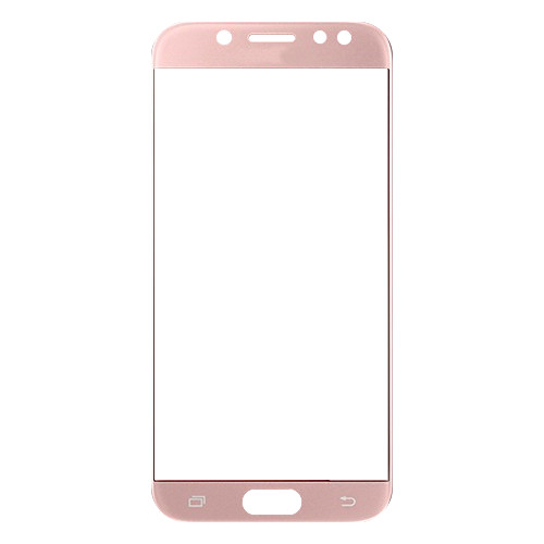 Аксессуар Защитное стекло Samsung Galaxy J7 2017 Onext с рамкой Pink 41469