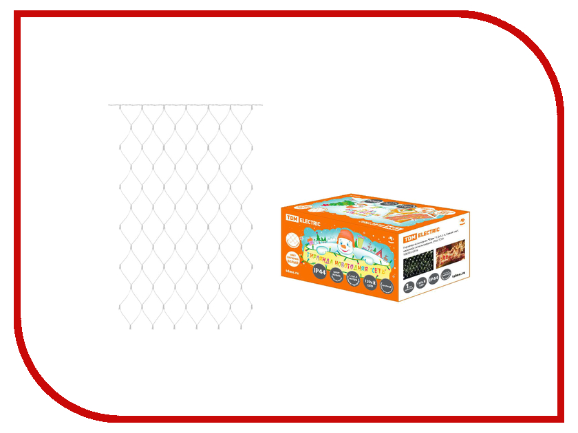Гирлянда TDM-Electric Сеть 1.5x1.5m White SQ0361-0018
