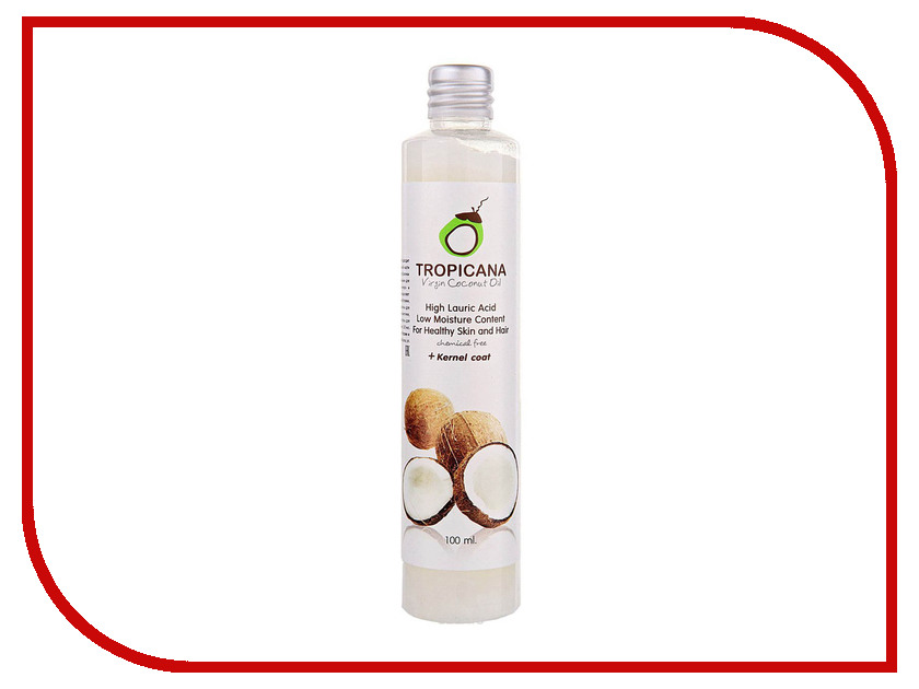 фото Средство для ухода за телом Tropicana OIL Масло кокосовое 100 мл