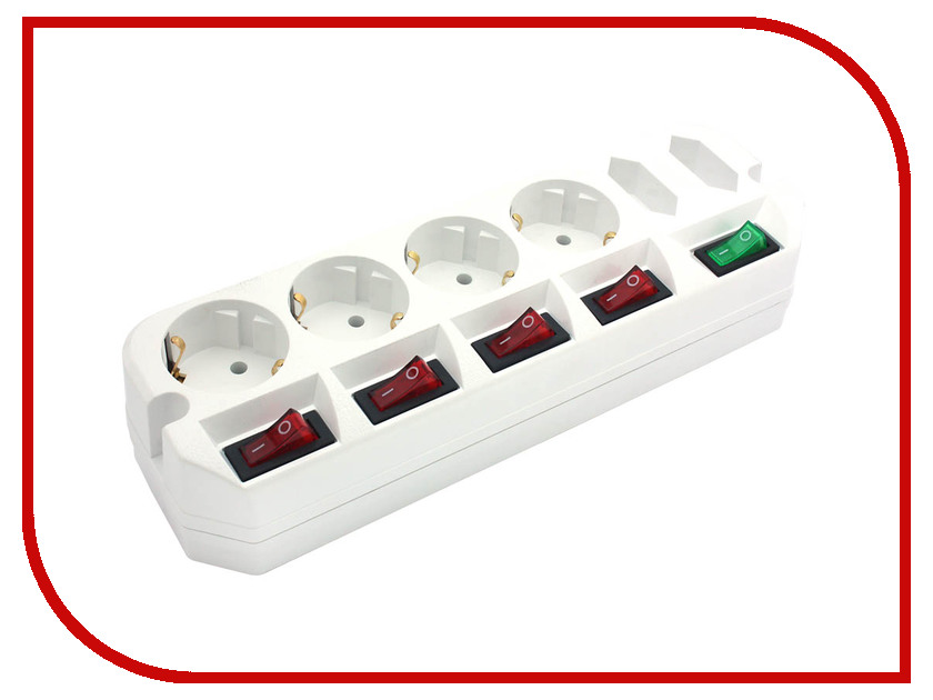 Сетевой фильтр Гарнизон 6 Sockets 3m EHW-10 Сетевой фильтр Гарнизон 6 Sockets 3m EHW-10