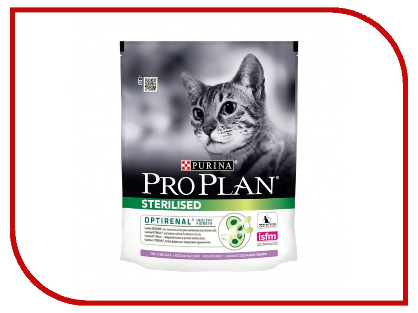 Корм Pro Plan Sterilised Optirinal Индейка 400g для кастрированных котов и стерилизованных кошек 45939
Корм Pro Plan Sterilised Optirinal Индейка 400g для кастрированных котов и стерилизованных кошек 45939