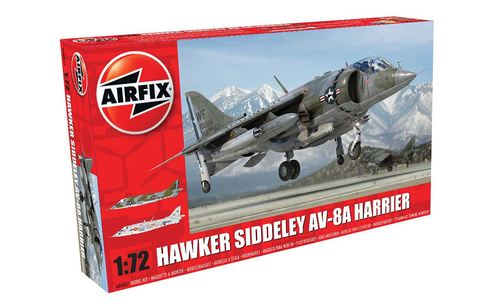 Сборная модель AIRFIX Bae AV8A Harrier A04057