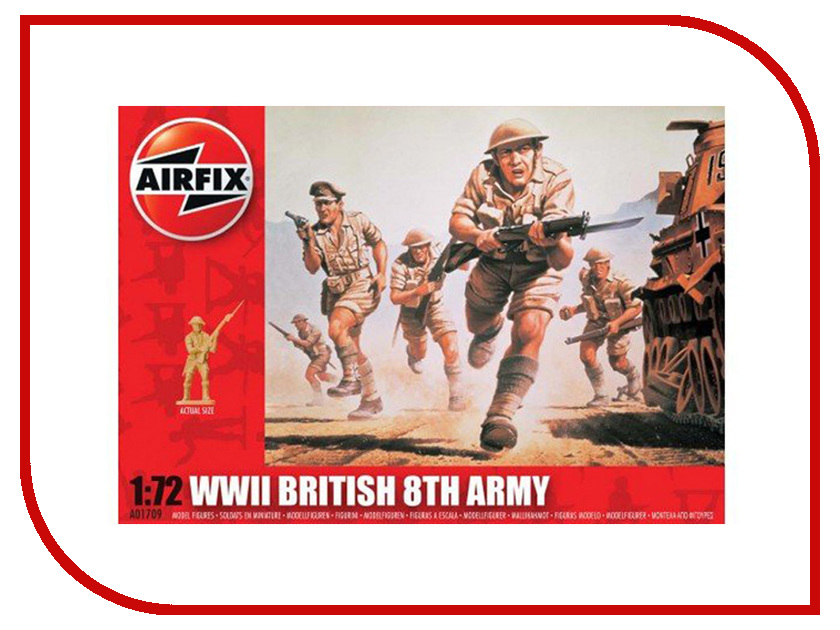 Сборные модели A01709 Сборная модель AIRFIX Британская 8-я армия A01709