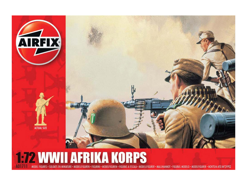 Сборная модель AIRFIX Африканский корпус A01711