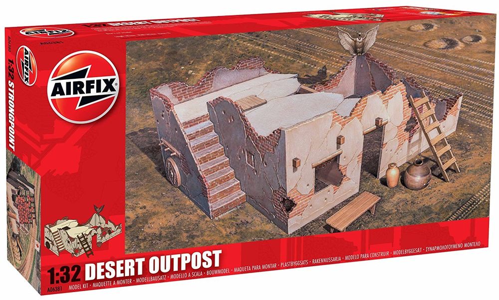 Сборная модель AIRFIX Пост в пустыне A06381